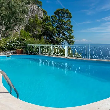 Nanni With Pool Overlooking Faraglioni Rocks Villa